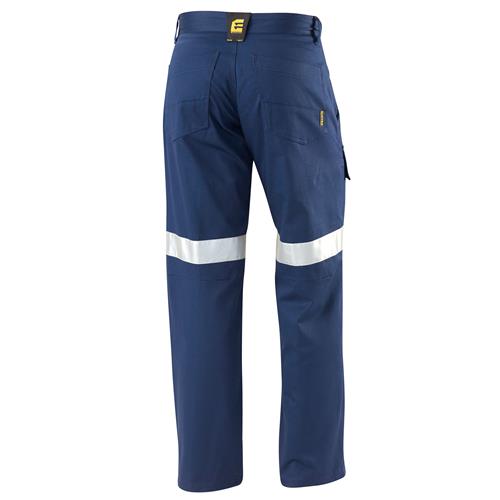 E1100T Navy Evolution Drill Work Pants with 3M Tape
