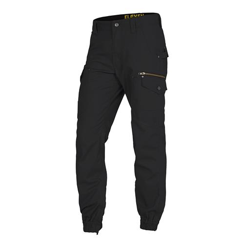 Combat Cargo Stove Pipe Pants - Black