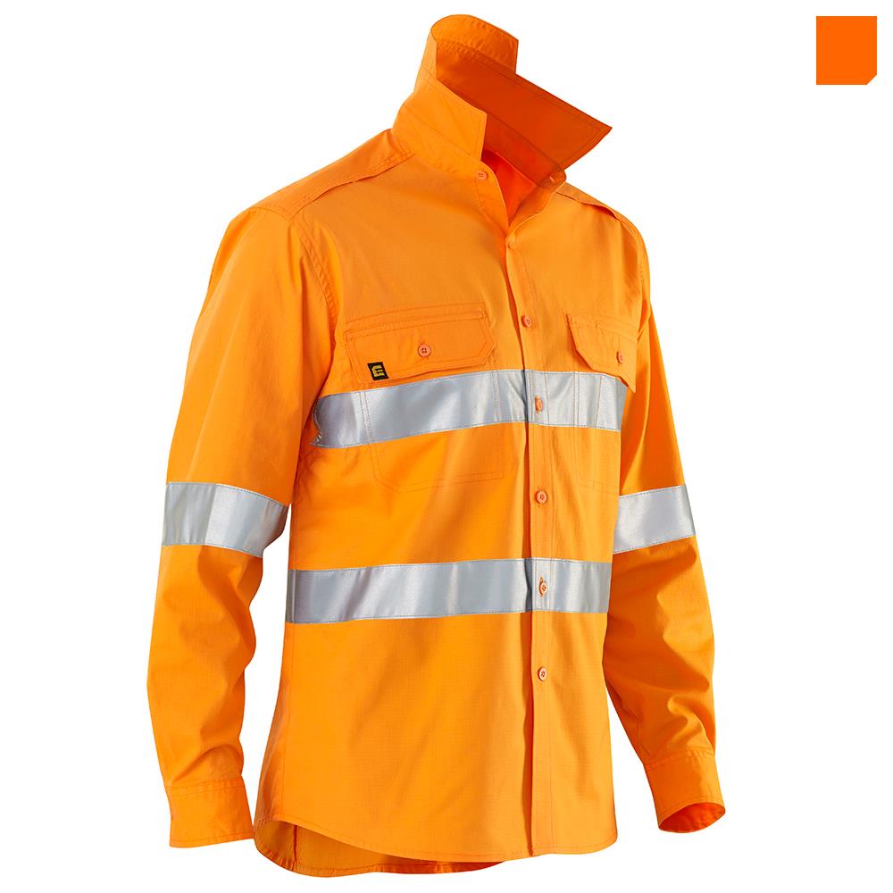 long sleeve fluro work shirts