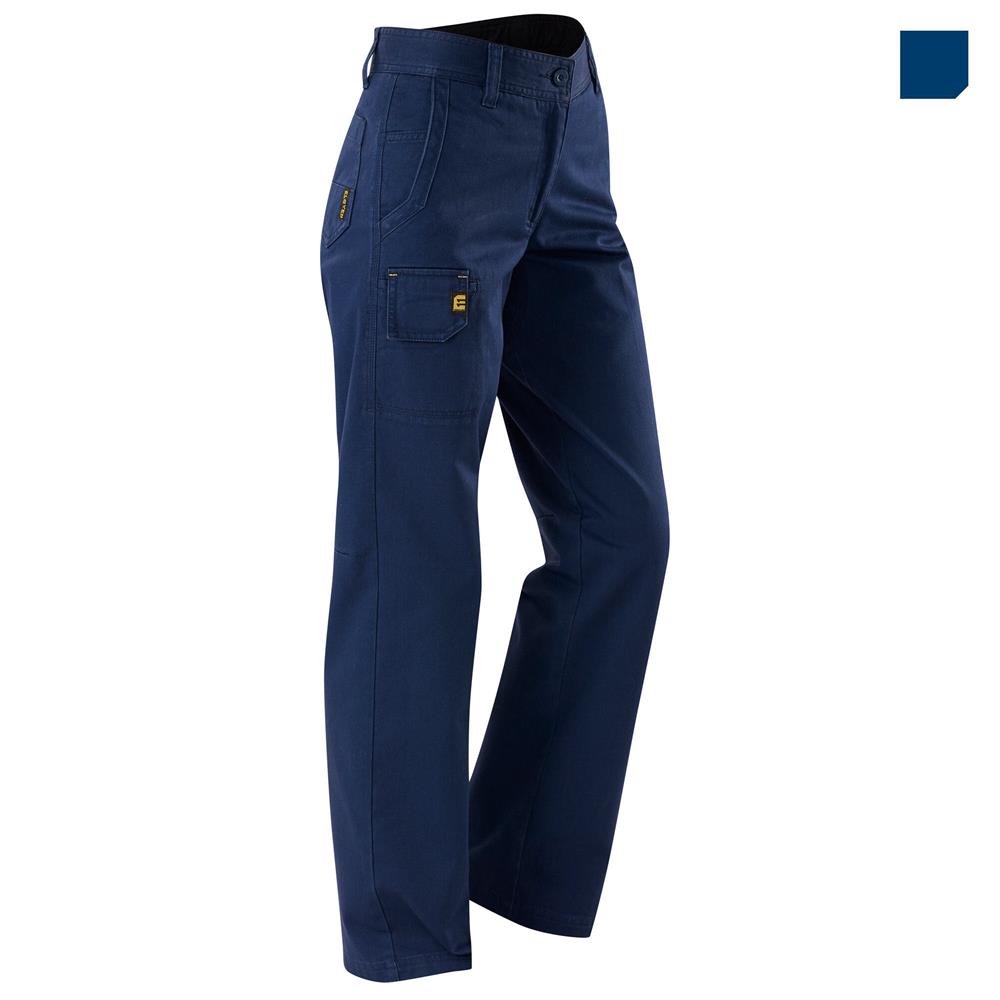 womens navy work pants - Pi Pants