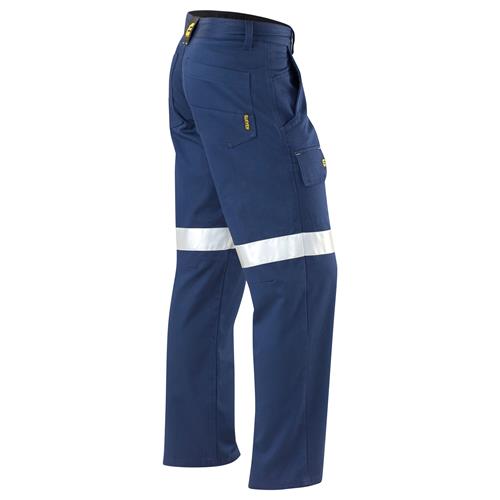 E1100T Navy Evolution Drill Work Pants with 3M Tape