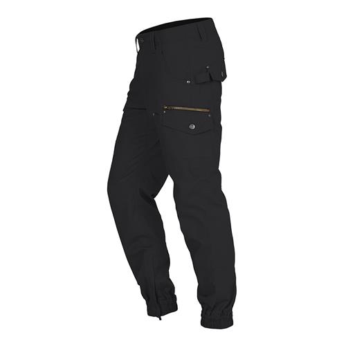 Combat Cargo Stove Pipe Pants - Black