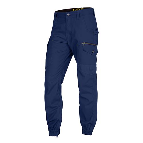 Combat Cargo Stove Pipe Pants - Navy