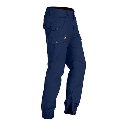 Combat Cargo Stove Pipe Pants - Navy