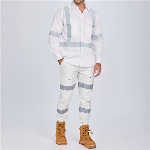 Shirt LS Drill 3M Tape X