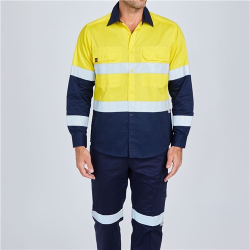 Hi Vis AeroCool Featherweight Drill Shirt