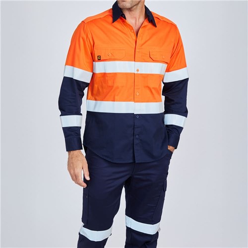 Hi Vis AeroCool Featherweight Drill Shirt