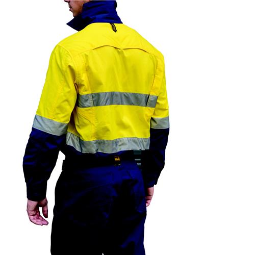 E1370ST Hi Vis AeroCool Shirt with Tape 