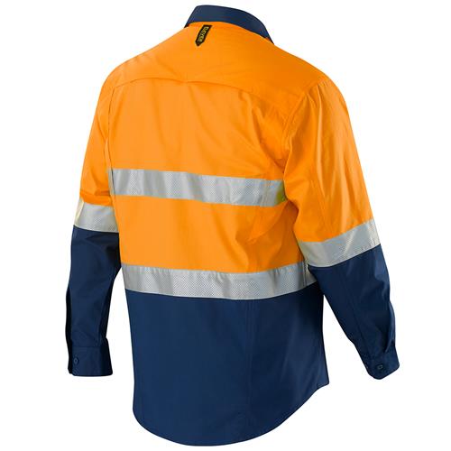 Hi Vis AeroCool Shirt with Perforated Tape 