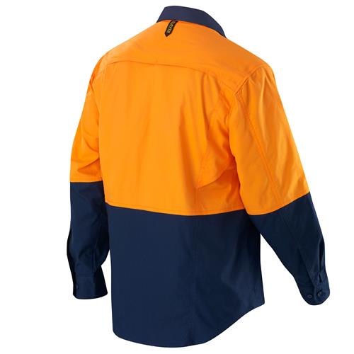 E1370S Hi Vis Spliced AeroCool Shirt