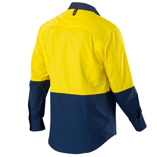 E1370S Hi Vis Spliced AeroCool Shirt