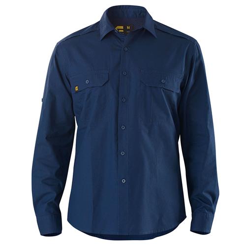 E1370 Navy AeroCool Work Shirt