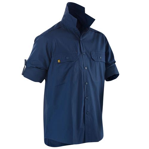 E1370 Navy AeroCool Work Shirt