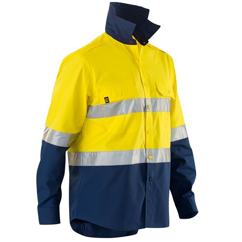 E1371ST Hi Vis AeroCool Shirt with Tape 