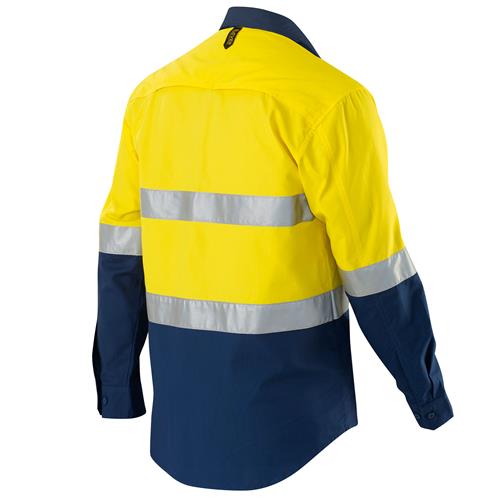 E1371ST Hi Vis AeroCool Shirt with Tape 