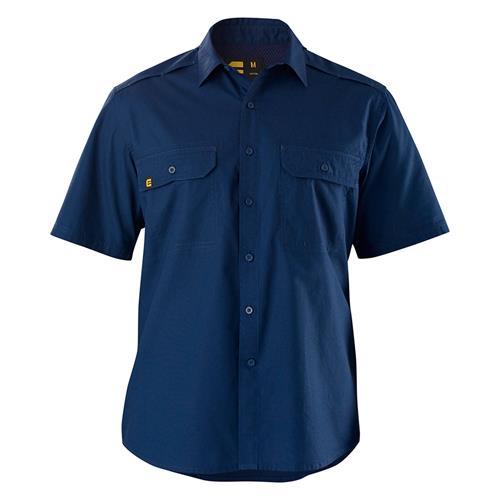 E1373 Navy AeroCool Work Shirt