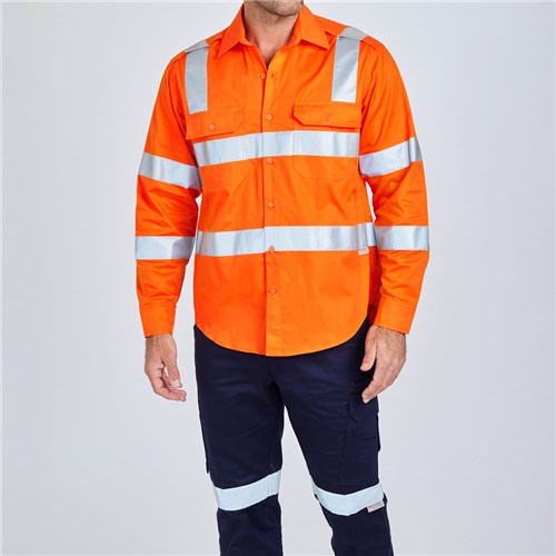 Hi-Vis Hoop Taped Shirt Front