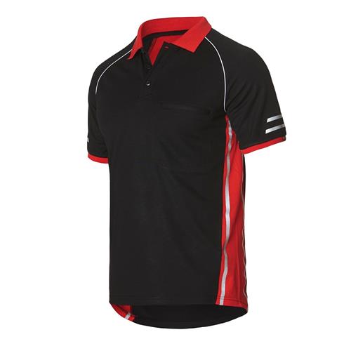 AeroCool Black Red Polo