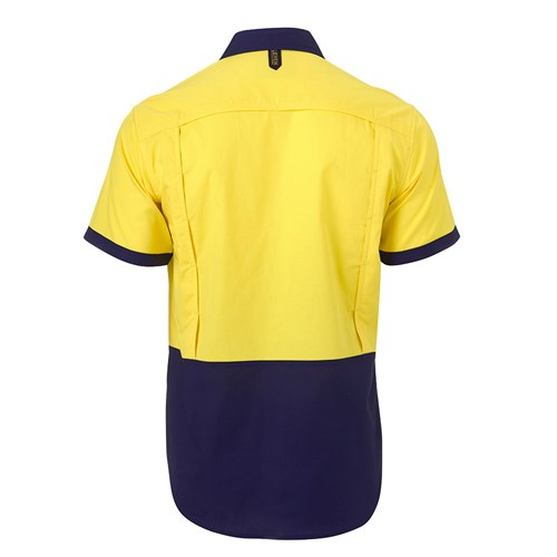 Hi Vis Cotton Ripstop S/S Shirt