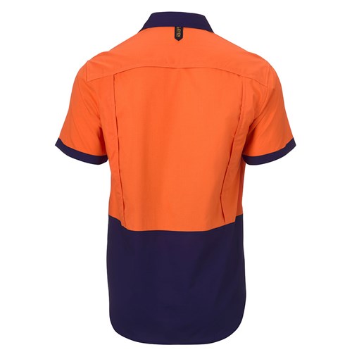 Hi Vis Cotton Ripstop S/S Shirt