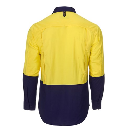 Hi Vis Cotton Ripstop L/S Shirt