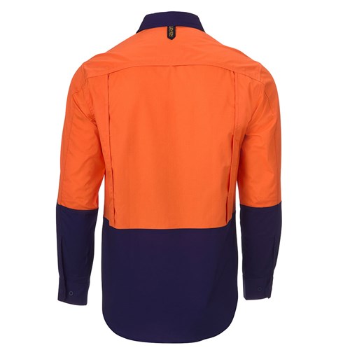 Hi Vis Cotton Ripstop L/S Shirt