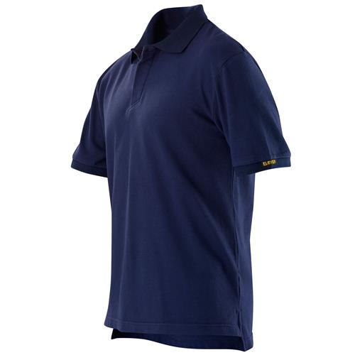 E1453 Navy Cotton Polo Shirt 