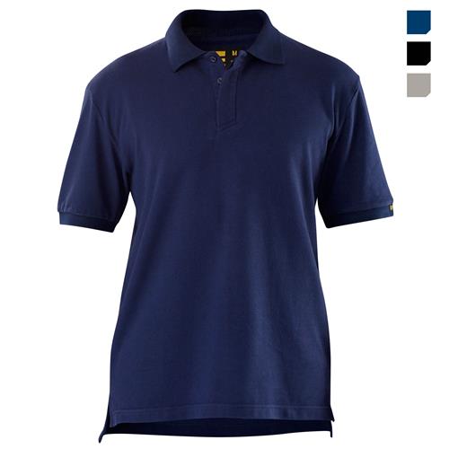 E1453 Navy Cotton Polo Shirt 