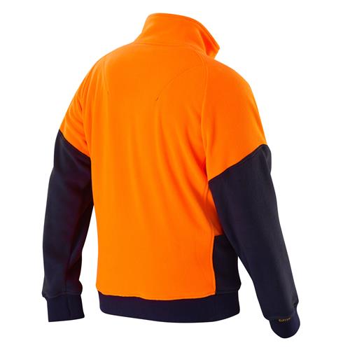 Hi Vis Qtr Zip Jumper