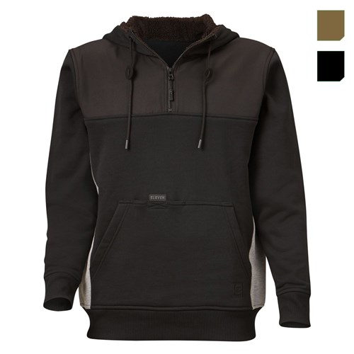 Hoodie quarter zip deals