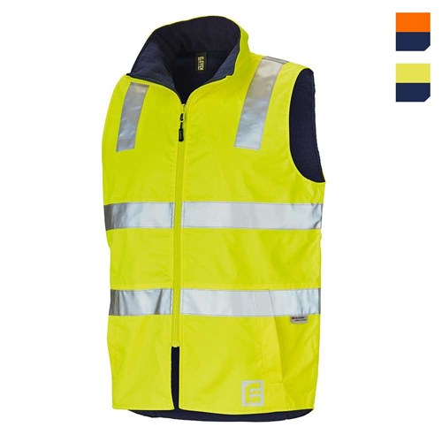 Hi-Vis Day/Night Taped Reversible Vest