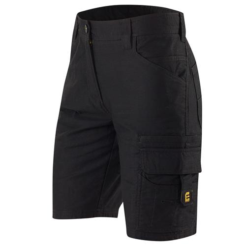 E2270 Women's AeroCool Ripstop Shorts - Black