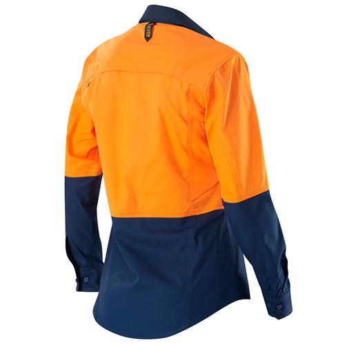 E2370S Women's Hi Vis Spliced AeroCool Shirt 