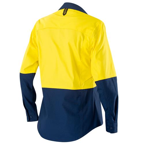 E2370S Women's Hi Vis Spliced AeroCool Shirt 