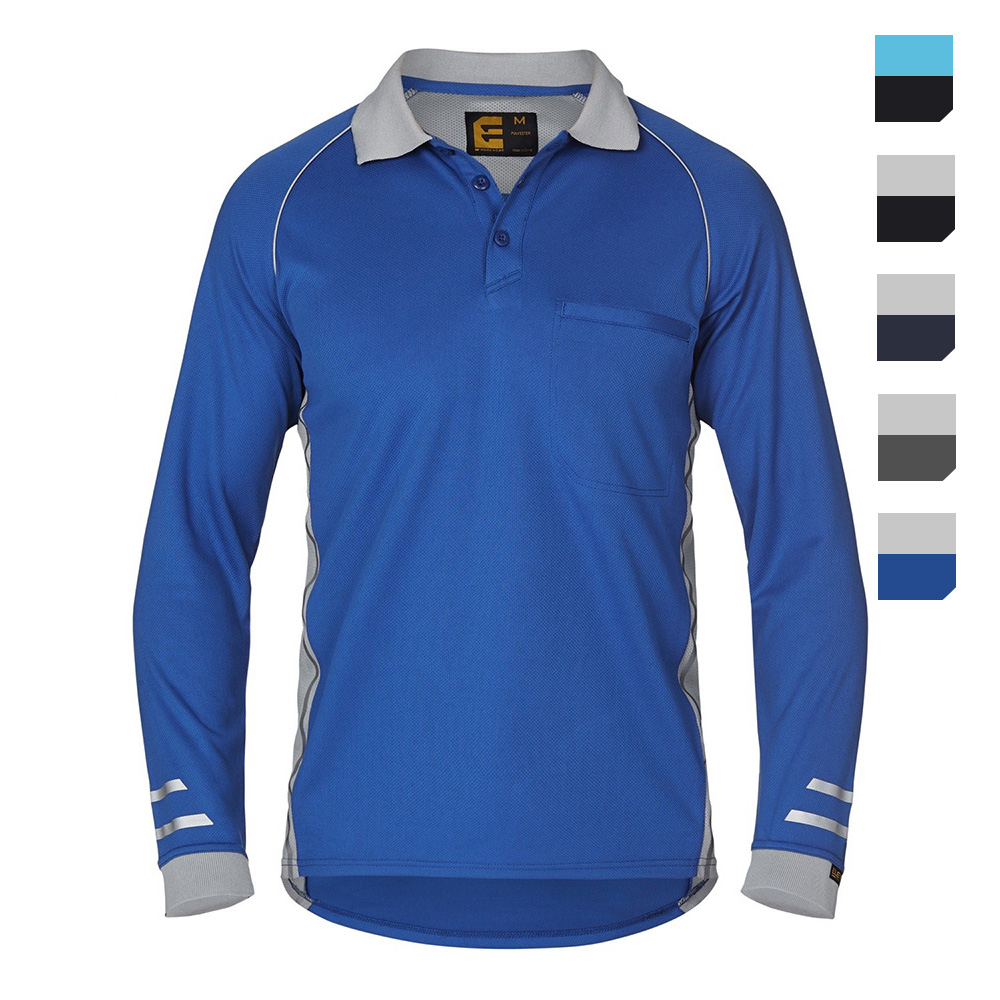 AEROCOOL Long Sleeve Polo | AEROCOOL