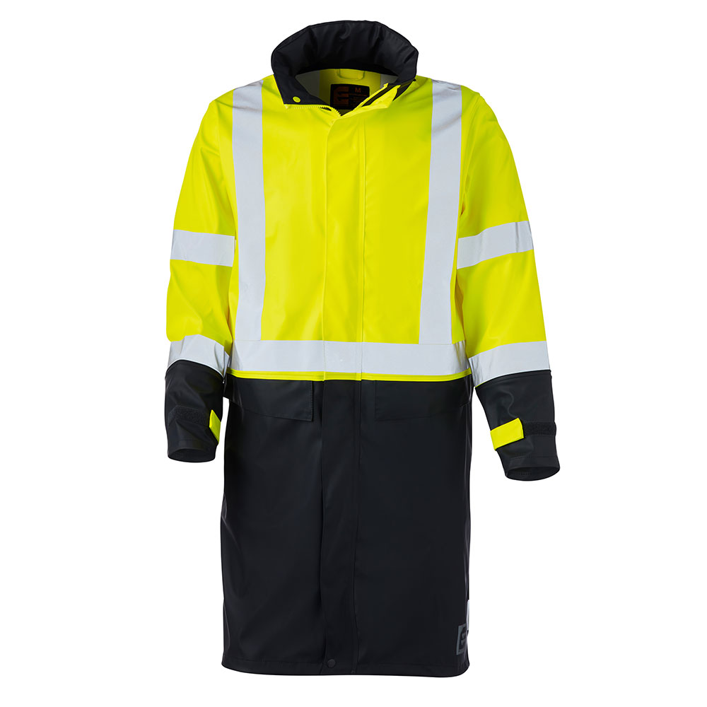 E1656ST_ - PU Rain Jacket with Bio Motion Tape